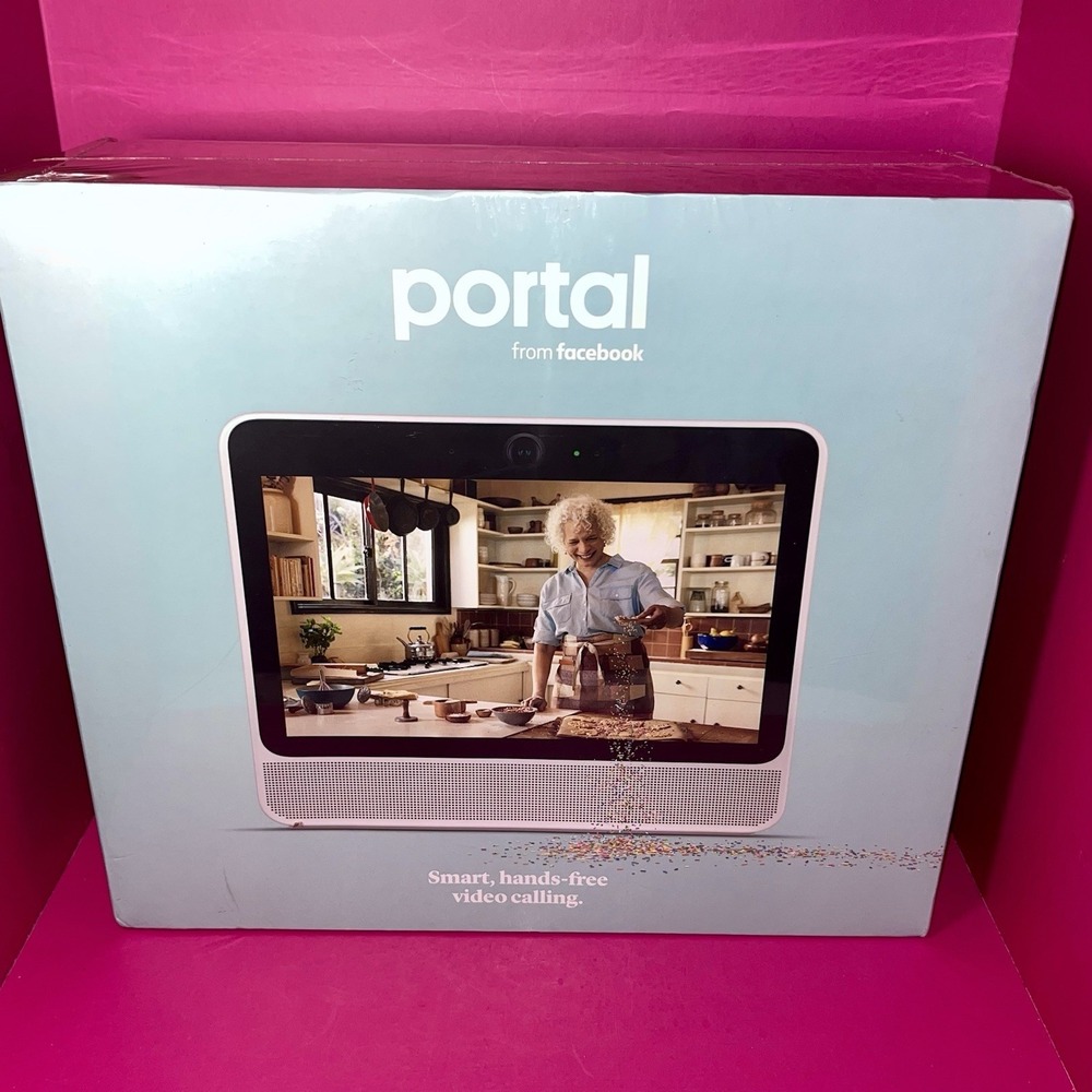 Facebook 10.1" Portal Smart Hands-Free Video Calling Device - New Sealed